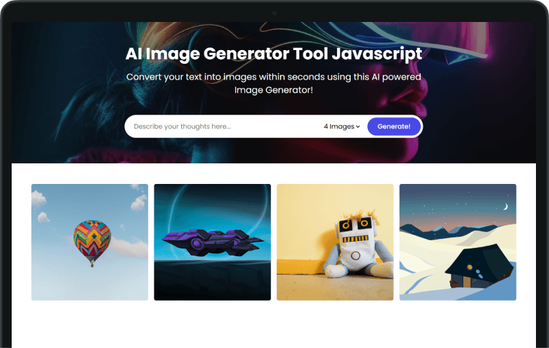AI Image Generator App